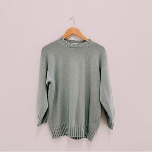 TSE cashmere mint blue sweater size L